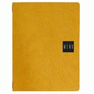 Set 12 porte-menu A4 Stil Casa, polyuréthane, 24,3x31,6 cm, 3 enveloppes plastiques, élastique, jaune ocre. - PM2C-OCD-MN-SN Set 12 porte-menu A4 Stil Casa, polyuréthane, 24,3x31,6 cm, 3 enveloppes plastiques, élastique, jaune ocre. - PM2C-OCD-MN-SN