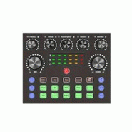 Table De Mixage Audio Noir Avec Changeur De Voix Et Carte Son Bluetooth YONIS - 3615616946788 Table De Mixage Audio Noir Avec Changeur De Voix Et Carte Son Bluetooth YONIS - 3615616946788