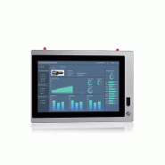 Panel PC industriel fanless 10.1" WXGA capacitif projeté 10 points - EVI-J010WBC - Intel® Bay Trail Celeron J1900