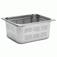 Bac inox 304 perforé GN1/2 150mm | Gastro m - GR731