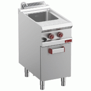 Diamond - Cuiseur à pâtes gaz 1 cuve 26 Lt (s/paniers), sur armoire - réf. G7/CPA4-N - AKS-G7/CPA4-N