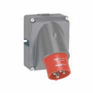 Fiche inclinée Hypra BT 32A 3P+T plastique rouge 380–415 V Legrand - 417054