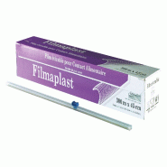 Film Étirable Alimentaire NOVAFRESH XL 45cm x 300m avec Système Zip-Cut Sécurisé - Spécial Bacs Gastronormes - Confort & Sécurité Maximale - Lo