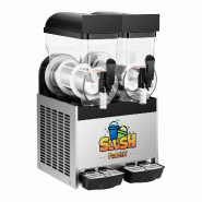 Helloshop26 - Machine à granitas 2 x 15 litres puissance moteur 600 watts 14_0002303 - Polycarbonate 3000195408985
