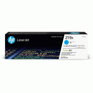 Hp 219X - Cartouche de toner cyan haute capacité authentique - W2191X
