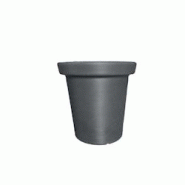 PLAST'UP ROTOMOULAGE Pot de fleurs rond xxl delight 75l - GRIS - gris 0669014882264