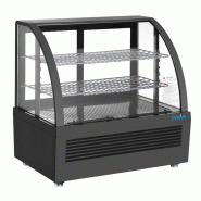 Vitrine réfrigérée de comptoir - 100L - Série C - Noire  - CU636 | Polar
