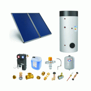 Astrea Pack C - CESI : 2 capteurs solaires fixation toiture inclinée + ballon ECS 300L double échangeur - Thermador - PSOLECSPDCP23_0