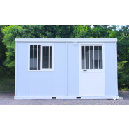 Cabane de chantier modulaire et personnalisable de 9 m² - ACCESS Z410 -Disponible en achat ou en location courte/longue durée Cabane de chantier modulaire et personnalisable de 9 m² - ACCESS Z410 -Disponible en achat ou en location courte/longue durée