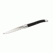 Coffret de 6 couteaux laguiole France graphite noir - Autre Inox Tarrerias Bonjean 23x2 cm - noir inox 3118220049628 Coffret de 6 couteaux laguiole France graphite noir - Autre Inox Tarrerias Bonjean 23x2 cm - noir inox 3118220049628