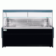 Comptoirs d'exposition réfrigérés noir ou gris - 420L à 840L - Gaz R290, température -2°C/+2°C Comptoirs d'exposition réfrigérés noir ou gris - 420L à 840L - Gaz R290, température -2°C/+2°C