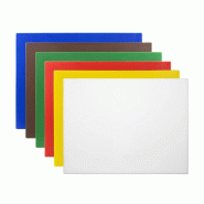 Ensemble de planches à découper basse densité 600x450x10mm lot de 6 | Hygiplas - HC879
