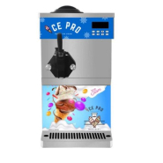 Machine à glace italienne comptoir 2,1 KW avec moteur Mitsubishi et compresseur EMBRACO - BKNA26