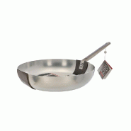 Mamù Casserole à pâtes en aluminium pur, gamme professionnelle, durable, 99,5 % aluminium pur, fabriquée en Italie, 40 cm HORHOSALXXXXXX40 - argen