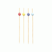 Papstar 600 pic de finger food 12 cm "Ball" - Bambou 89957