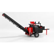 Scie automatique à bois court MASTER CUT 800 avec convoyeur