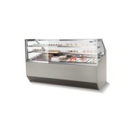 Vitrine à pâtisserie avec fonction dual température en option - supercapri pastry isa