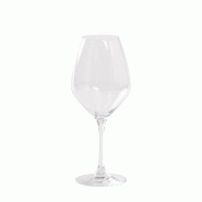Zafferano Lot De 6 Verres Solution 36 Cl En Verre Sonore Supérieur Transparent Pour Dégustation De Vins Blancs Et Rosés - Design Élégant Et Rési