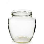 5 bocaux en verre pour la conserve orcio 1700 ml to 110 mm (capsules non incluses)