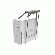 Support unité centrale pour bureau métal pas cher Support unité centrale pour bureau métal pas cher