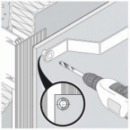 Canon de perçage centreur ml 1000