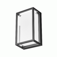 Gea Luce Plafonnier Led Ges2101 12W En Aluminium Gris Anthracite Cct 3000K/4000K/5000K Ip65 - Plafonnier Extérieur Compact - Gealuce - gris GES2101