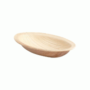 Mini bol ovale feuille de palmier 9x6x1,5cm - par 500