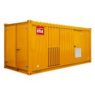 P 805 co 50 hz triphasé s6l1d-c groupe électrogène en container - visa -860.0 kva