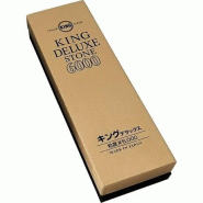 Pierre à Aiguiser King Deluxe Stone No.6000 Grain #6000 avec Support - KING-41