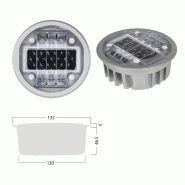 Plot led solar ground