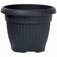 Prosperplast - Pot TERRA 48 L - 55x55x43 cm, coloris Anthracite - gris plastique polypropylène ZA3092