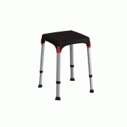Tabouret carré de douche - TBRRDCHNR-ID01