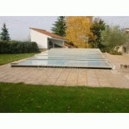 Abri piscine plat romane / en polycarbonate