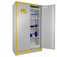 Armoire anti-feu 30 min inflammables haute 2 portes 250 L - 3035E Armoire anti-feu 30 min inflammables haute 2 portes 250 L - 3035E