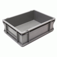 Bac euro économique - 190397 – Gris - 400 x 300 x 290 mm Bac euro économique - 190397 – Gris - 400 x 300 x 290 mm