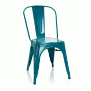 Chaise VANTAGGIO COMFORT métallique essence hjh OFFICE - bleu métal 645052