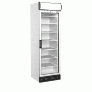 Congélateur vertical vitré UFFS371GCP ( 300 / 270L) Blanc TEFCOLD