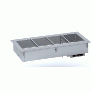 Element encastrable bain-marie 2/1 - remplissage d’eau automatique - P7495.0285