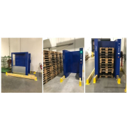 Empileur-dépileur fixe conçu pour Zone de stockage  -  capacité 15, 20, 25, 30 palettes  - disponible sur-mesure -  ACTIPAL-F