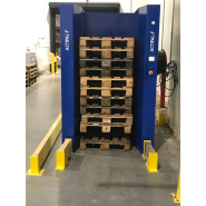Empileur-dépileur fixe conçu pour Zone de stockage  -  capacité 15, 20, 25, 30 palettes  - disponible sur-mesure -  ACTIPAL-F