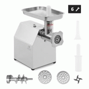 Helloshop26 - Hachoir à viande inox fonction retour arrière 140 kg/h puissance: 850 watts 14_0001955 - 3000191678986 Helloshop26 - Hachoir à viande inox fonction retour arrière 140 kg/h puissance: 850 watts 14_0001955 - 3000191678986