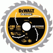 Lames de scie circulaire ? 190 mm al?Sage 30 mm 24 dents xr extreme runtime Lames de scie circulaire ? 190 mm al?Sage 30 mm 24 dents xr extreme runtime