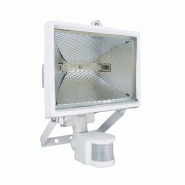 Projecteur à fixer à détection r7s, 118 mm tanko extérieur max 400w blanc brilli