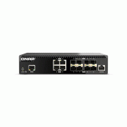 QNAP QSW-M3212R-8S4T commutateur réseau Géré 10G Ethernet (100/1000/10000) 1U