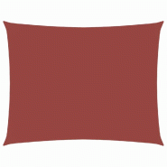 VidaXL Voile de parasol tissu oxford rectangulaire 3x4 m terre cuite Modèle Outdoor Nu Prime - rouge 135375