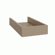 Casquette pour montant Totem 30x60x10cm - jaune safran