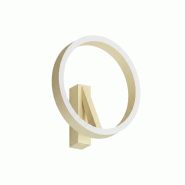 Criseide A Applique Beige - Applique Led 30W Double Émission 1400Lm 3000K Push Dimmable En Aluminium Et Silicone - Gea Luce - beige CRISEIDE A - NEW
