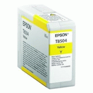 Epson T8504 Cartouche Jaune C13T85040010 (T8504) - jaune 0010343914896 Epson T8504 Cartouche Jaune C13T85040010 (T8504) - jaune 0010343914896