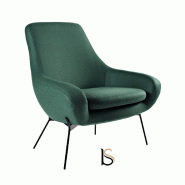 Fauteuil NOOMI String - Softline - Felt marron fonce 635_0