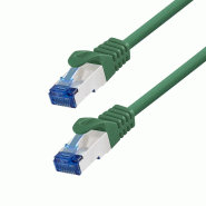 LogiLink Professional Câble patch Ultraflex, Cat.6A, S/FTP, 15 m, vert - vert 4052792056228